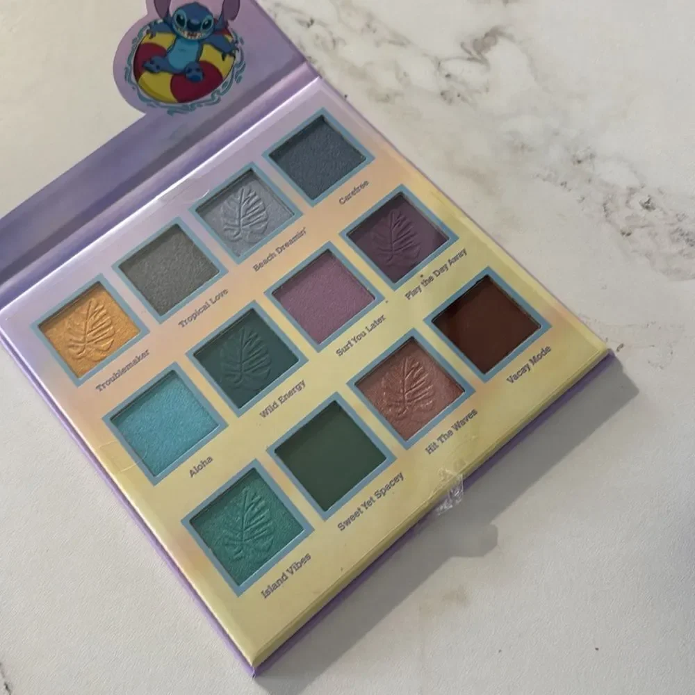 Disney Stitch 12 color Eyeshadow palette NWT